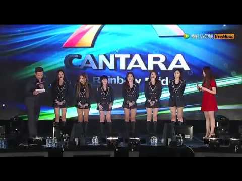 150206 T ARA Little Apple Greeting @ Oak Valley Snow Park Winter Festival