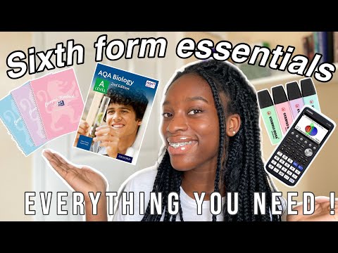 what you actually need for sixth form stationery essentials haul (new year 12s)