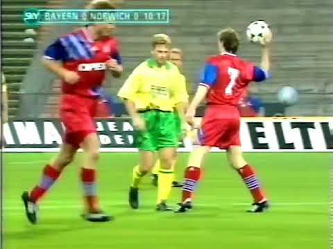 Bayern Munich - Norwich City (UEFA Cup 1993-94, second round)
