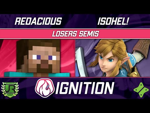 Redacious (Steve) vs isohel! (Link) - Ignition 275 LOSERS SEMIS