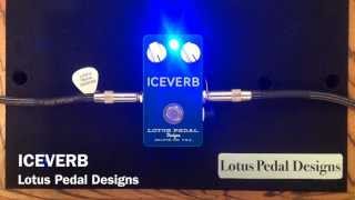 Video thumbnail for Lotus Pedals ICEVERB by Curtis Kent