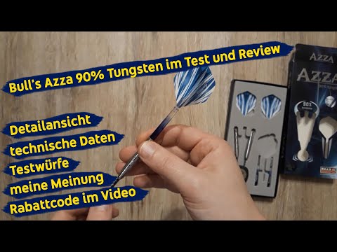 Bull's Azza - High-End Darts in außergewöhnlichem Design im Test und Review