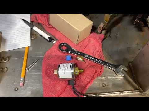 Air horn solenoid replacement