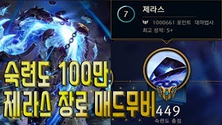 숙련도 100만! 제라스 장로 매드무비