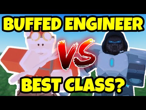 *NEW* BUFFED ENGINEER CLASS VS CYBORG, BEST CLASS? 99 Nights in the Forest Christmas Update #roblox