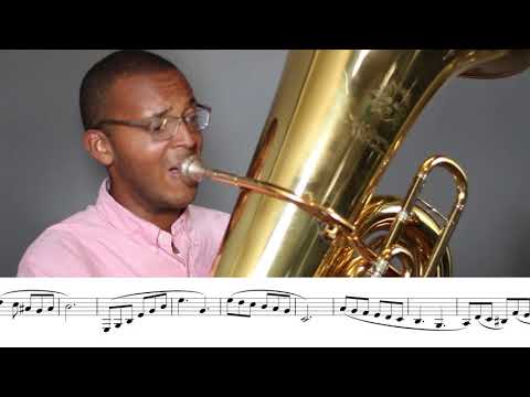 2020-2021 TMEA All State Tuba Etude #2 (#18 from 78 Studies by Grigoriev)