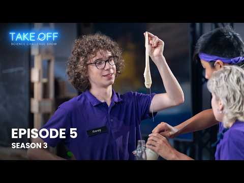 Take Off Show | Episode 5  | Season 3 : Cooking in the Lab | Luxembourg