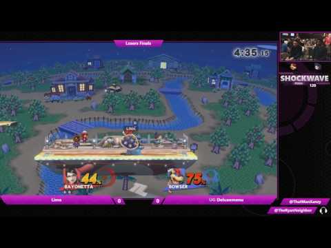 SW 120 - Lima (Bayonetta) vs UG | Deluxemenu (Bowser) Losers Finals - Smash 4