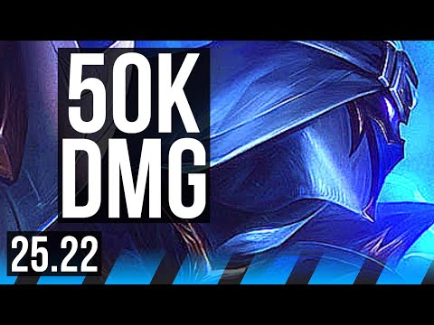 KASSADIN vs FIZZ (MID) | 7k comeback, 50k DMG, Dominating | NA Master | 25.22
