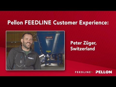 Automated Feeding System Pellon Feedline e-Pro for Dairy Cows Customer Experience