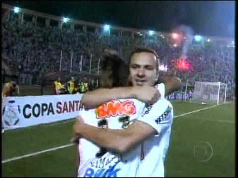 Santos 2 x 1 Penarol  gol de Neymar