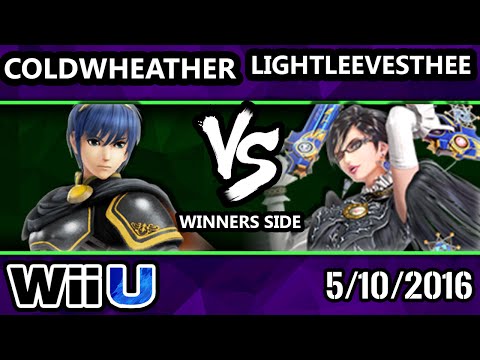 S@X 149 - The Light Leeves Thee (Bayonetta) vs. Coldwheather (Marth) SSB4  - Smash Wii U - Smash 4