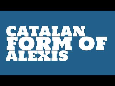 What does the name Aleix mean?