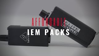 Video thumbnail for Affordable IEM Packs: Behringer PM1 & Elite Core! by John Mike