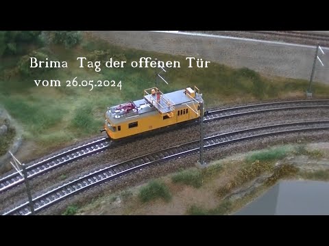 Modelleisenbahn Anlagenbau -  Tag der offenen Tür bei Brima vom 26.05.2024  Tag 2