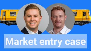 McKinsey-style consulting case interview: High-speed rail expansion (w/ BCG Consultants)