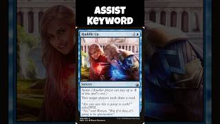 Tutoring Time Short: How The MTG Keyword "Assist" Works #mtg #cardgame #tcg #Short #Shorts