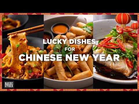 Wealth, Joy & Longevity | Lucky Chinese New Year Foods You Can Make #AtHome | Marion’s Kitchen