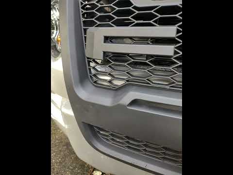Black Front Grill Bumper Grille Fit For Ford Explorer 2006-2010 With LED Lights