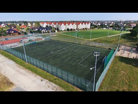 BAZA TRENINGOWA EKS KOLEKTYW RADWANICE Z LOTU DRONA ✈