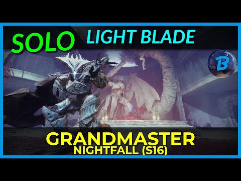 SOLO Lightblade - Grandmaster Nightfall (Platinum Rewards)