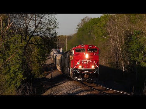 CP 7049 in Medina on its First Run - SD70ACu rebuild on CP685