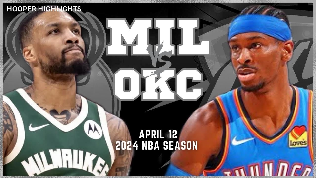 13.04.2024 | Oklahoma City Thunder 125-107 Milwaukee Bucks