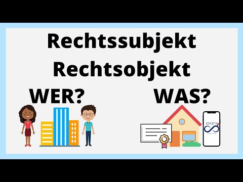 Legal subject and legal object | explained simply