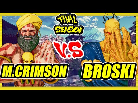 SFV CE 🔥 Mister Crimson (Dhalsim) vs Broski (Oro) 🔥 Ranked Set 🔥 Street Fighter 5