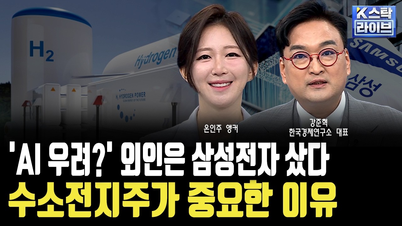 '오픈AI'로 흔들릴 시장 아니다...수소전지주 급등 이유ㅣ강준혁 한국경제연구소 대표
