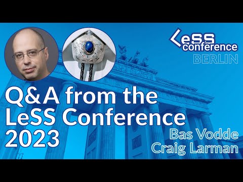 Q&A with Craig Larman and Bas Vodde