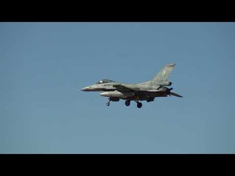 TLP 2025-3 Greece Air Force Lockheed Martin F-16C Fighting Falcon 062 Landing Albacete LEAB