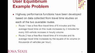 Lecture 04 Traffic Assignment