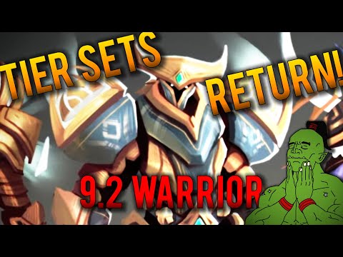 9.2 Warrior Tier Sets, Info, & Theorycrafting