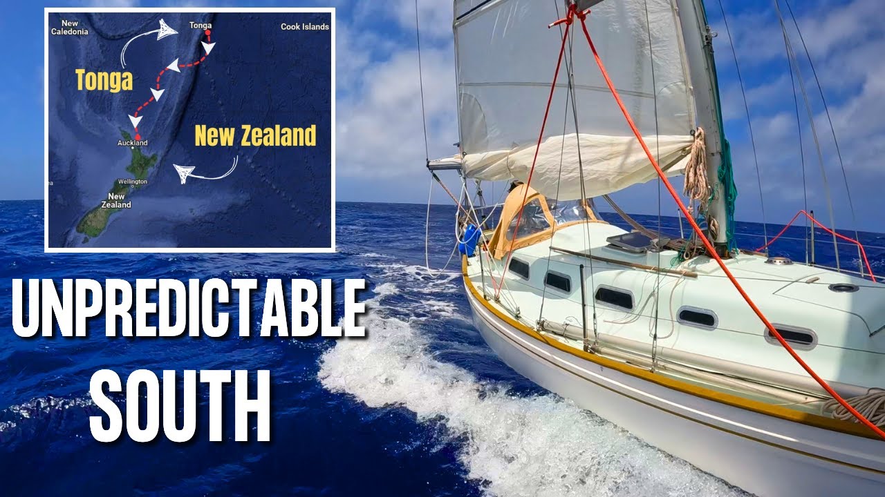 Sailing 1200 Miles To New Zealand  Pt 1  [ Things Don't Go To Plan ]  Ep 140