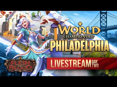 🔴 Flesh and Blood TCG: World Championship Philadelphia Day 2 - $300,000 in Prizing!
