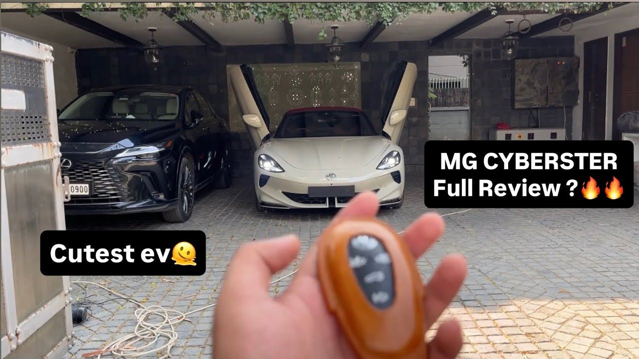 MG Cyberster Full Review | Rolls Royce, Maybach, BMW i7 supercar spotted in indore