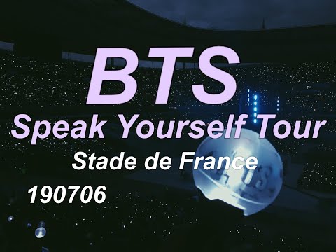 BTS in Paris ♡ | Speak Yourself tour VLOG 190607