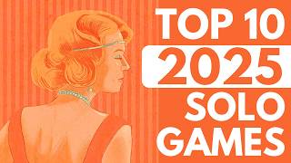 Top 10 Solo Board Games of 2025 | The Best Games of Last Year!