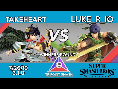 Tripoint Smash 70-Winners Round 1-TakeHeart Vs. Luke_R_io