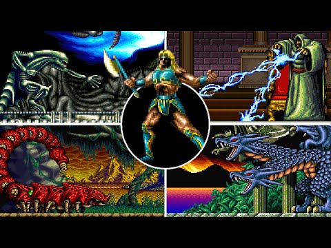 The Astyanax (Arcade) All Bosses (No Damage)