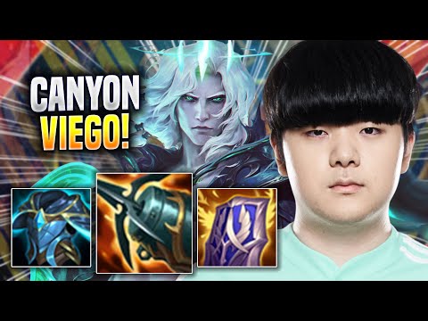 CANYON CRAZY GAME WITH VIEGO! - DK Canyon Plays Viego JUNGLE vs Wukong! | Season 2022
