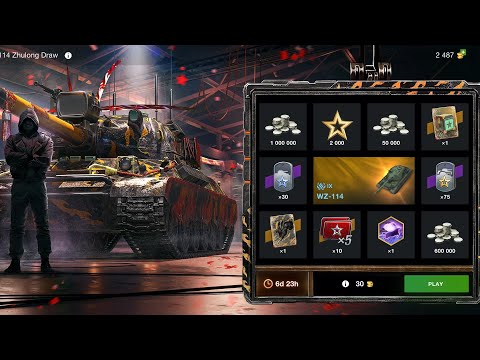 WZ 114 ZHULONG🔴DRAW🔴WoT BLITZ