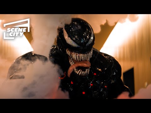 Venom Getting Swatted | Venom (2018)