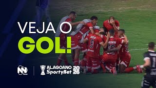 Veja o Gol do CRB contra o CRUZEIRO-AL | ALAGOANO 2026