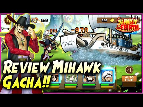 This is really GG MIHAWK 🔥 GACHA Search for SUGAR & BABY5 - ONE PIECE SUNNY REBIRTH