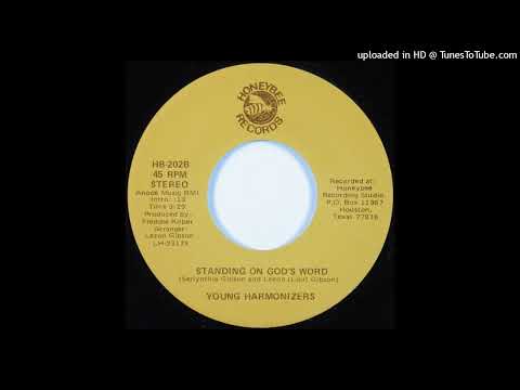 Rare Gospel Soul 45 Young Harmonizers - Standing On God's Word