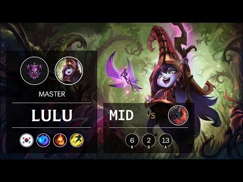 Lulu Mid vs Aatrox - KR Master Patch 9.14