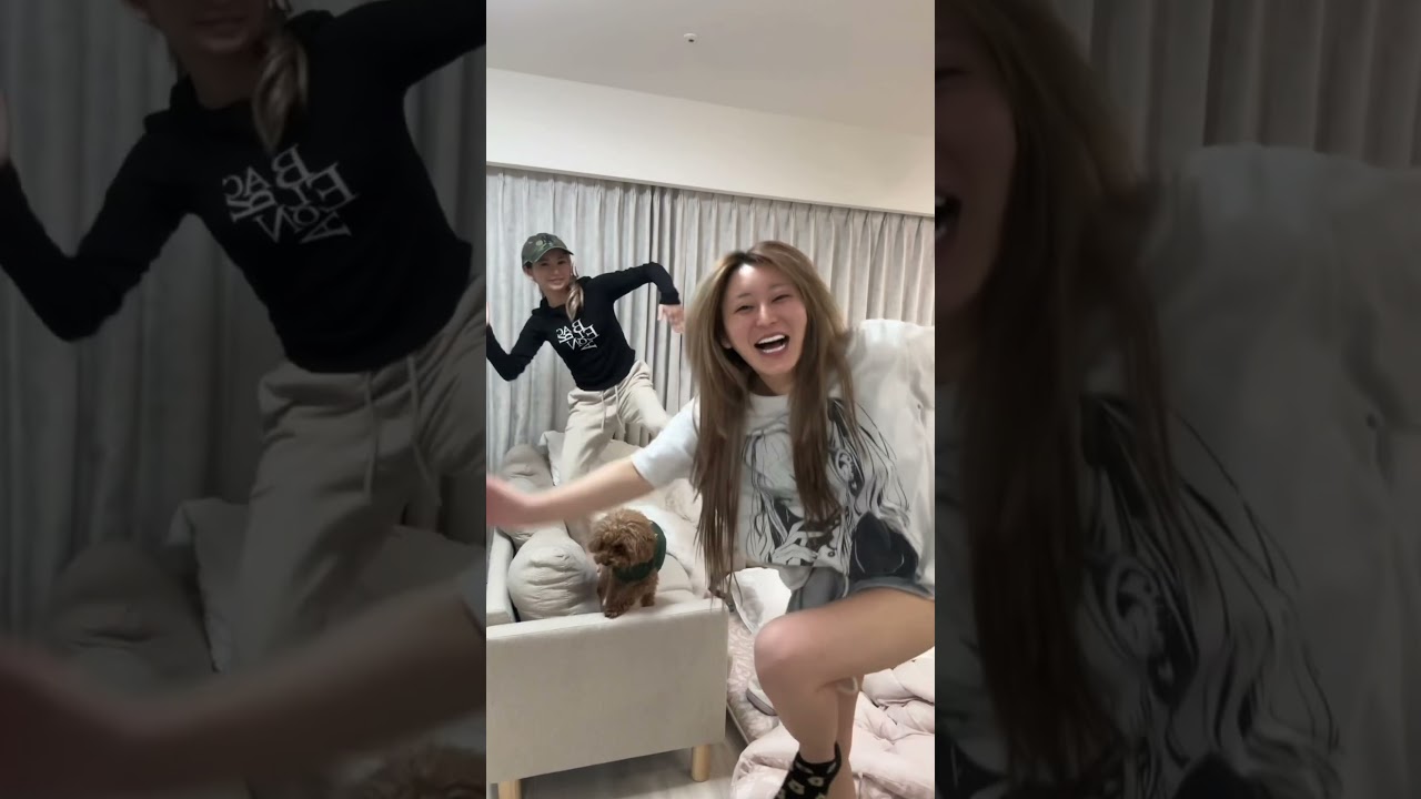 ノリが良すぎる姉妹www