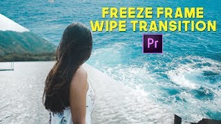 FREEZE FRAME MASKING TRANSITION (Premiere Pro CC 2017)